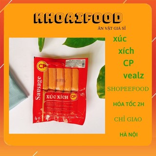 XÚC XÍCH ĂN LIỀN HIỆU CP DÒNG VEALZ NGON NHẤT CÁC LOẠI XÚC XÍCH 500G 10C TIỆN LỢI