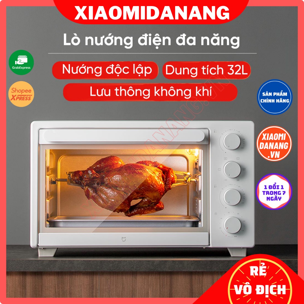 Lò Nướng Xiaomi Mijia XDE1 32L làm nóng thực phẩm đều hơn