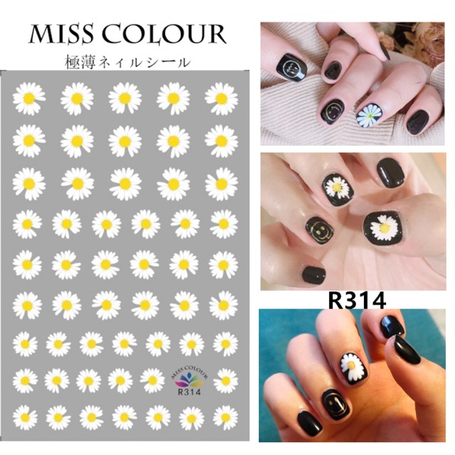 Neues Modell Chrysanthemen-Nagelsticker 2020 | Shopee Vietnam