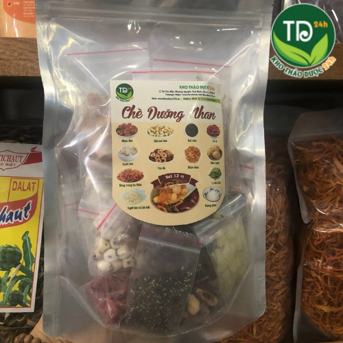 Chè dưỡng nhan, 12 loại nguyên liệu tự chọn, hàng loại 1, chất lượng cao, chỉ 10gr, dễ dàng lựa chọn I Kho Thảo Dược 24h