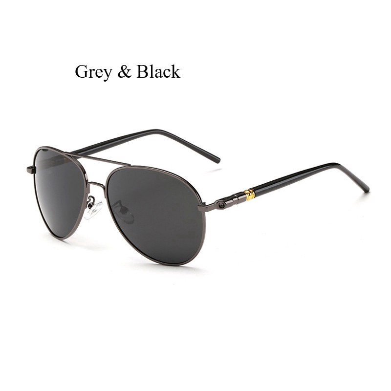 Kính râm phân cực UV400 phong cách phi không dành cho bạn nam đeo khi lái xe ngoài trời | BigBuy360 - bigbuy360.vn
