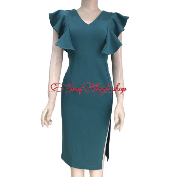 Đầm Sang Chảnh Hút Hồn | Đầm Ôm Phối Bèo Cánh Tiên Mẫu Hot 2020 Trend 2020 | BigBuy360 - bigbuy360.vn