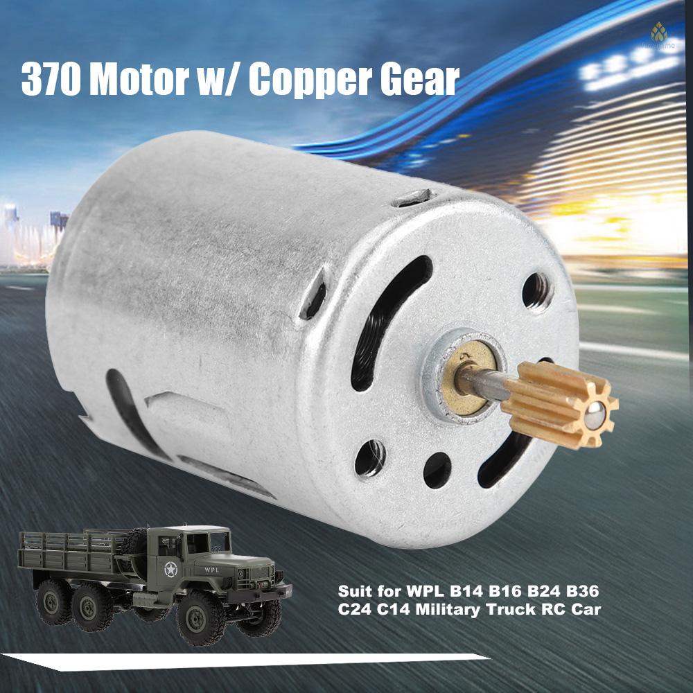 Động Cơ Motor Fygavn3 370 Cho Xe Điều Khiển WPL B14 B16 B24 B36 C24 C14 2.4G RC