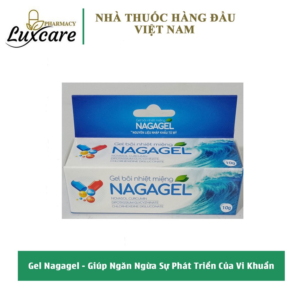 Gel Nagagel - Giúp Ngăn Ngừa Sự Phát Triển Của Vi Khuẩn Gây Nhiệt Miêng & Viêm Lợi