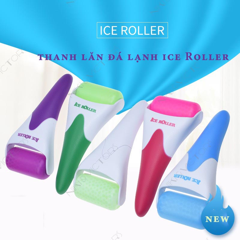 Thanh Lăn Đá Lạnh Ice Roller Dụng Cụ Lăn Lạnh Massage Mặt Làm Dịu Da