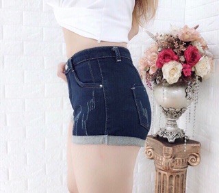 Short jean co giãn