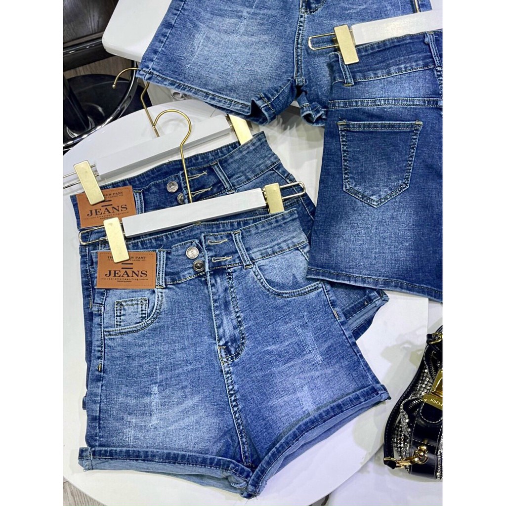 Quần sọt baggy jean rách cào nhạt đầm cực đẹp cho cô nàng năng động