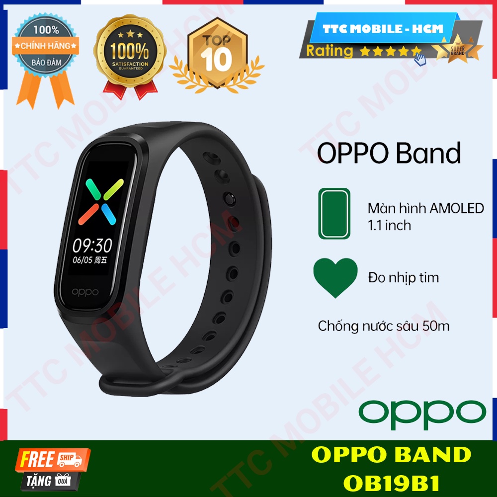 Combo Sản Phẩm OPPO (OPPO Band + Enco W11) - Hàng Chính Hãng - Nguyên Seal - TTC MOBILE