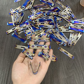 bát kẹp dây dầu chất liệu titanium
