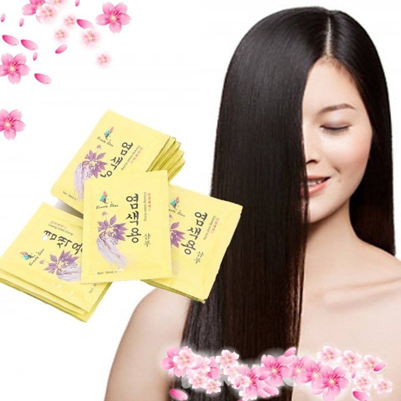 Dầu Gội Đen Tóc Thảo Dược Beauty Star (Hộp 2 Gói) | BigBuy360 - bigbuy360.vn