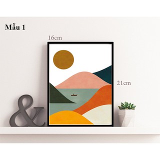 Khung Ảnh Treo Tường 13x18 Kèm Hình Trang Trí Nhà Cửa