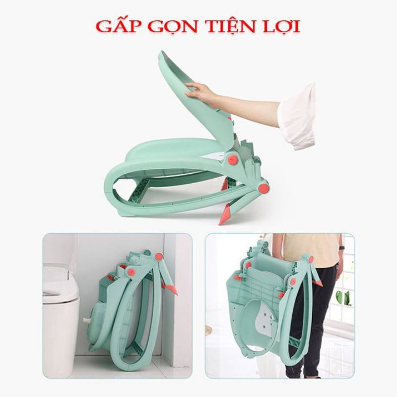 Ghế Gội Đầu Gấp Gọn Cho Bé Cao Cấp Mẫu Mới 2021 (Hàng Chính Hãng)