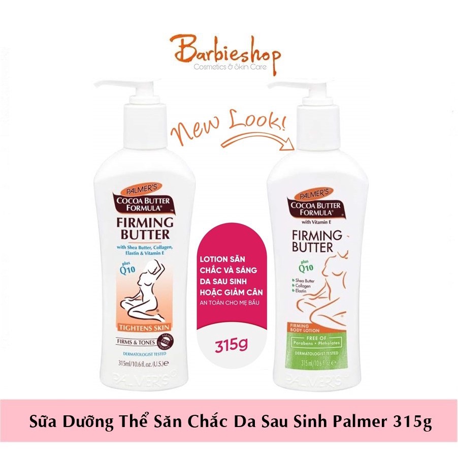 Sữa dưỡng thể làm săn chắc da Palmer's Cocoa Butter Formula Firming Butter 315ml | BigBuy360 - bigbuy360.vn