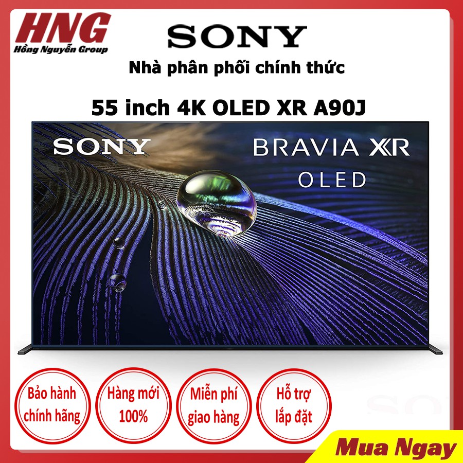 Android Tivi Sony Bravia XR OLED 4K 55 inch XR-55A90J (2021) - Hàng phân phối chính hãng - Bảo hành 24 tháng tháng