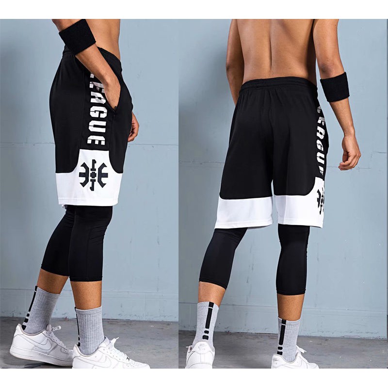 cotton  Quần short thể thao, bóng rổ, nhanh khô, rộng rãi, hip-hop | BigBuy360 - bigbuy360.vn