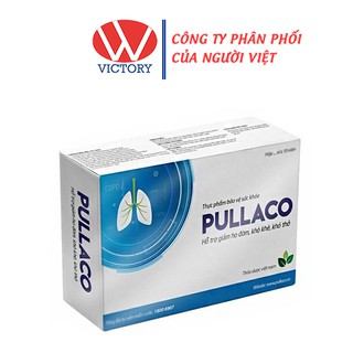 [Chính hãng] PULLACO (Hộp 20 Viên) - Viên Uống Hỗ Trợ Bổ Phế, Giảm Ho, Long Đờm - Victory Pharmacy