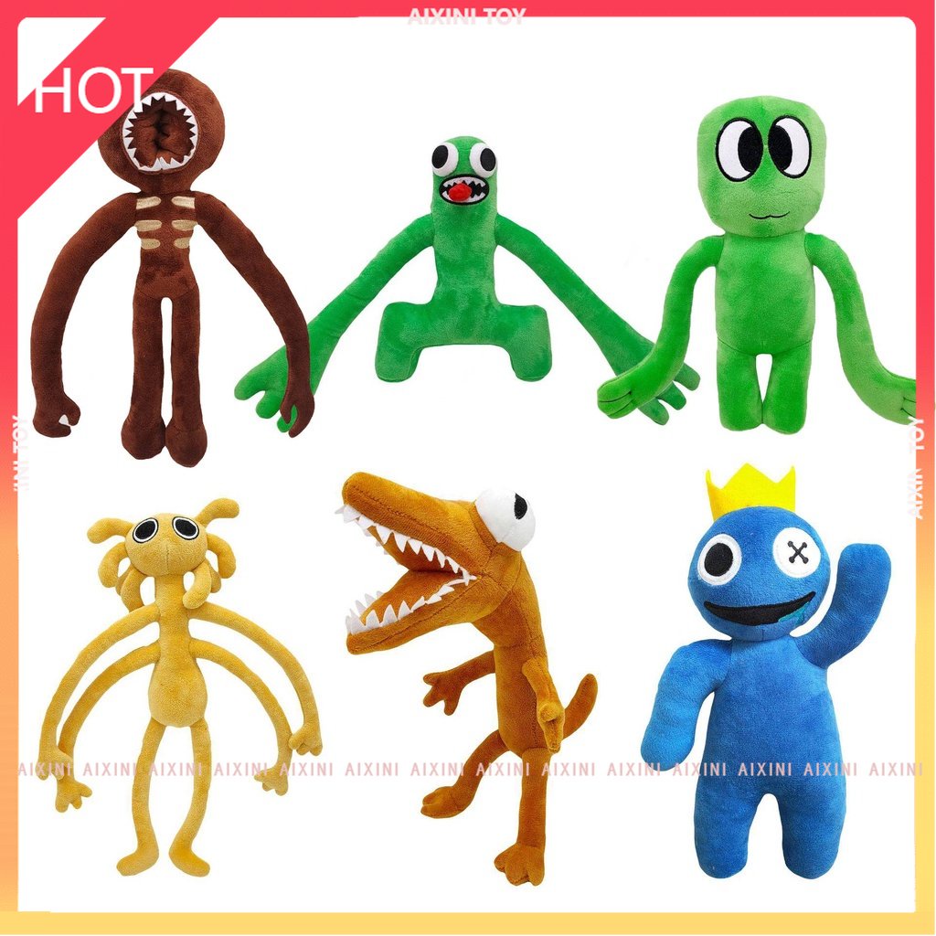 2 Búp Bê Nhồi Bông Roblox Chương Trình Chương Trình Chương Trình Chương Trình Chương Trình Màu Xanh Dương / Xanh Lá