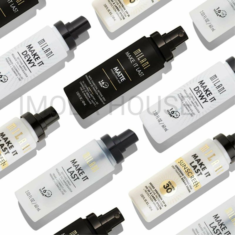 Xịt khóa nền giữ lớp trang điểm MILANI Make It Last/Dewy/Matte/Sunscreen SPF30 Setting Spray (60ml) | BigBuy360 - bigbuy360.vn