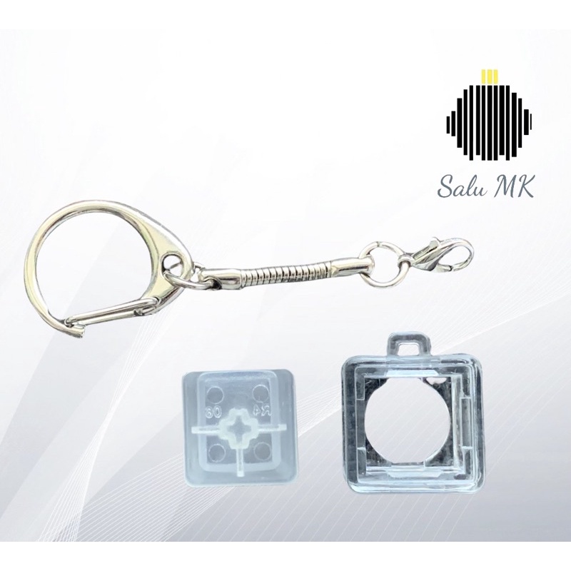 Switch Keychain - móc chìa khoá gắn switch kèm móc kim loại và keycap trong