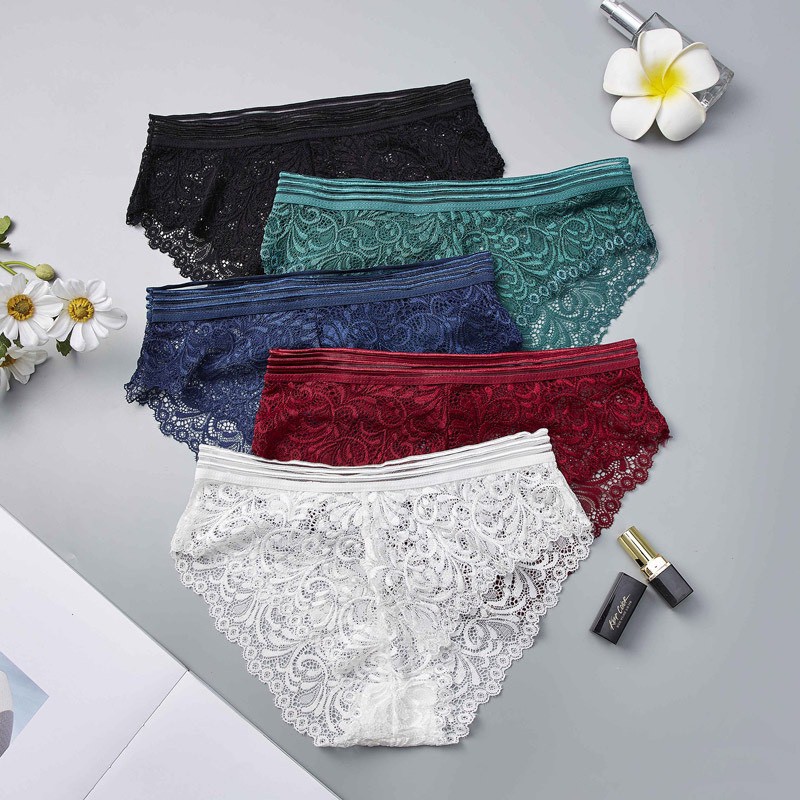 Quần Lót Nữ Ren Mềm Gợi Cảm G 8837