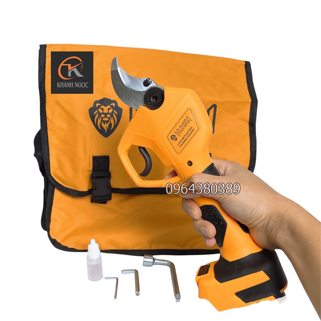 Thân máy kéo cắt cành cây dùng pin HUKAN HK-3058T Không Chổi Than.
