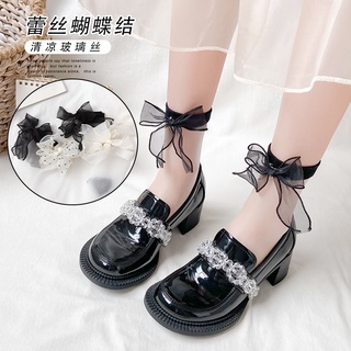 Vớ Lụa Mỏng Vừa Phong Cách Lolita Thời Trang Xuân Hè Mới Cho Nữ