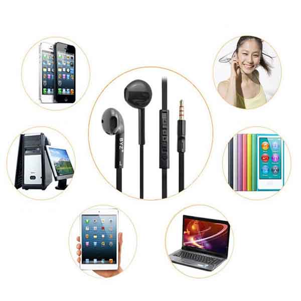 Tai Nghe Nhét Tai Chơi Game BYZ S389 Có Míc Jack 3.5 Dây Dẹt, Thiết Kế Năng Động Khỏe Khoắn, Bảo Hành 12 Tháng.