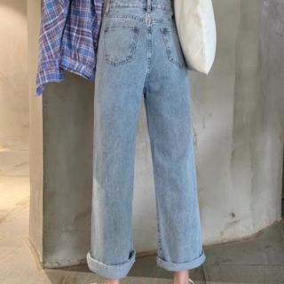 [Ord]Quần bò cạp cao khóa
