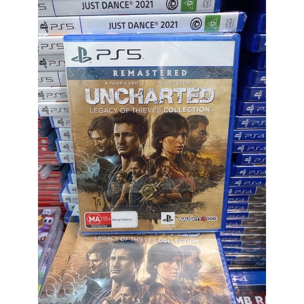 Đĩa Game PS5: Uncharted: Legacy of Thieves Collection