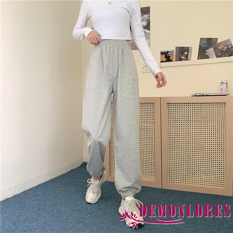 Quần dài thể thao lưng cao thời trang cho nữ