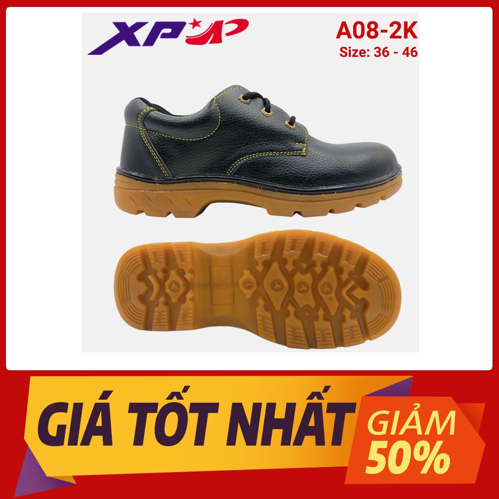 GIÀY BẢO HỘ XP A08-2KBC (Thành Phát) đế vàng