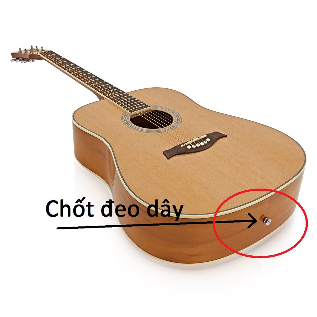 Dây đeo đàn Guitar hoa văn quốc kỳ Anh