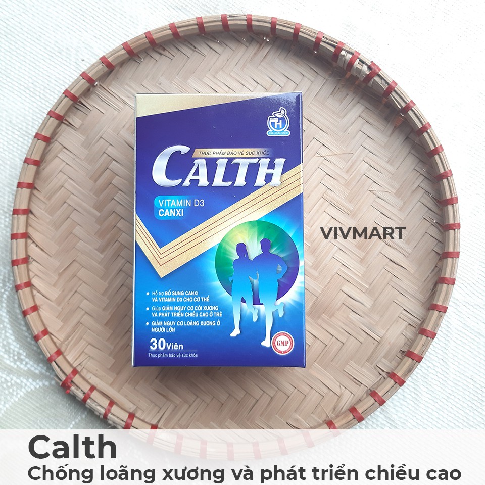 [GIÁ SỈ] CALTH - Viên uống tăng chiều cao, phát triển trí não, ngừa loãng xương