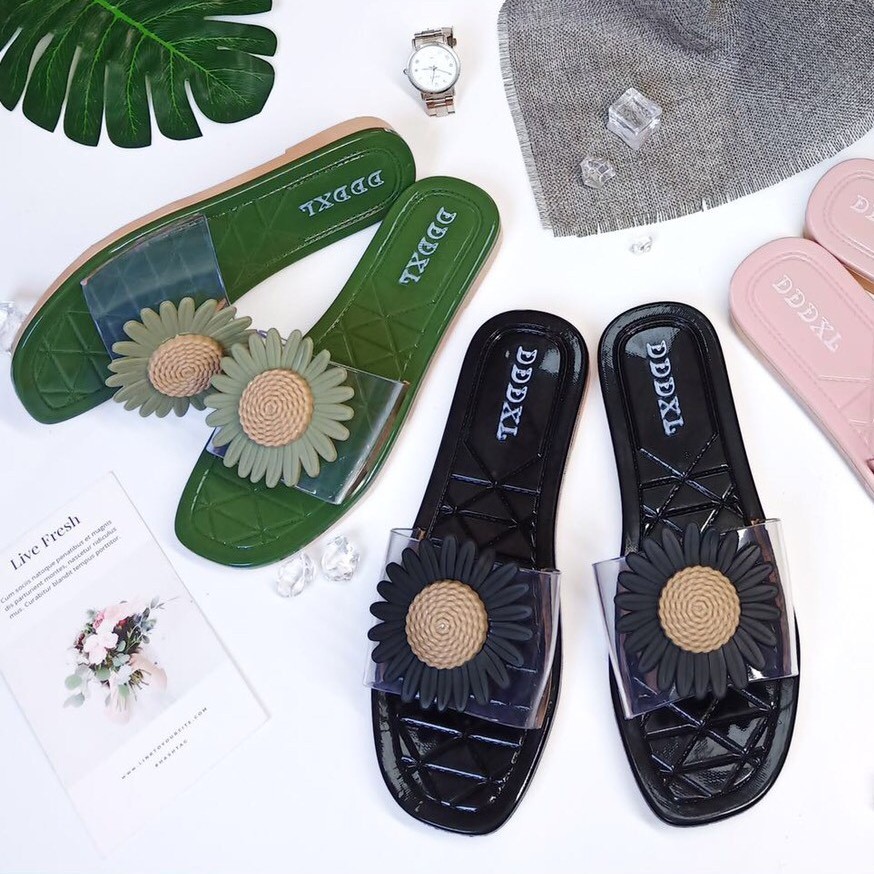 XẢ KHO DÉP HOA HƯỚNG DƯƠNG