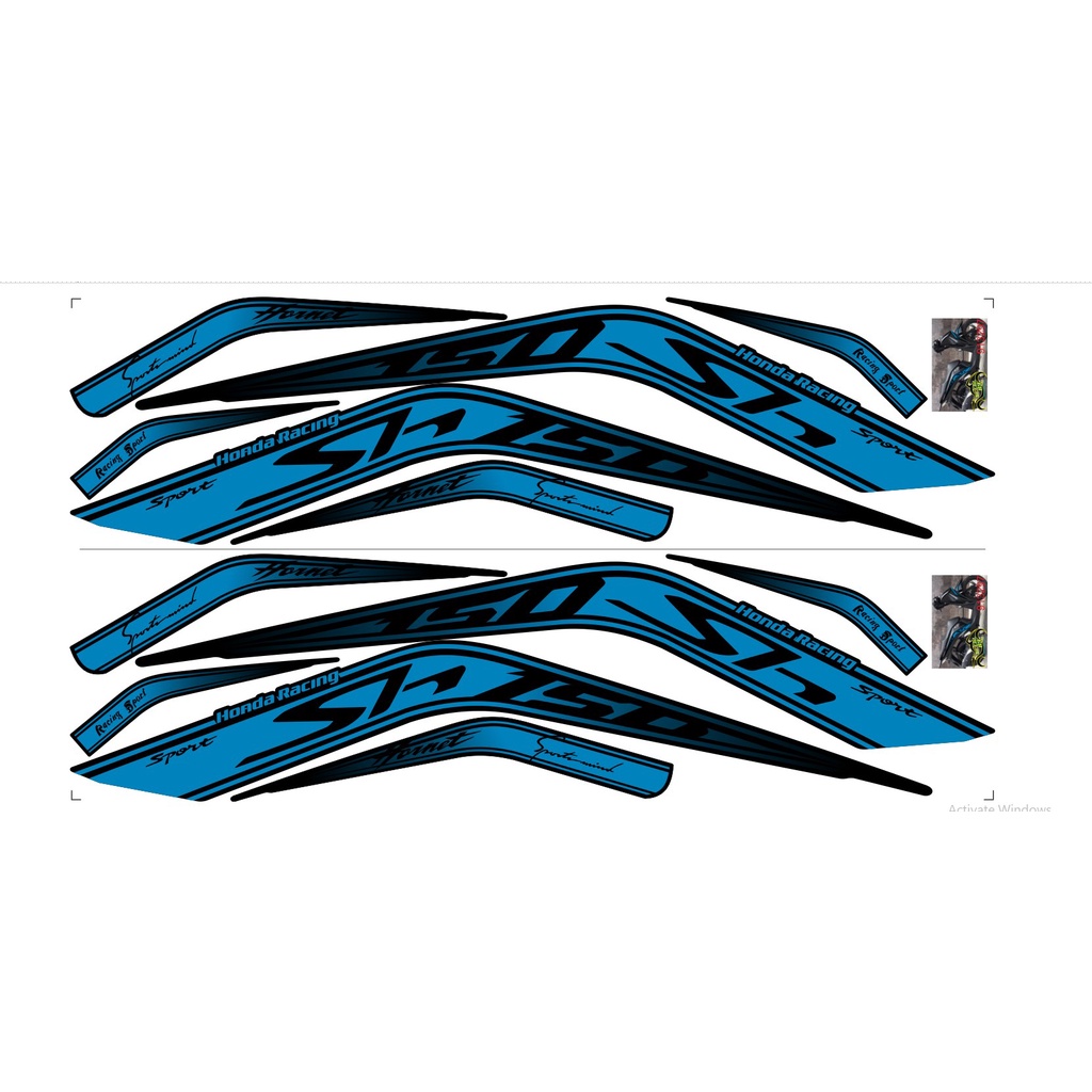 Tem Rời SH 125-150 V1 -Ảnh Thật