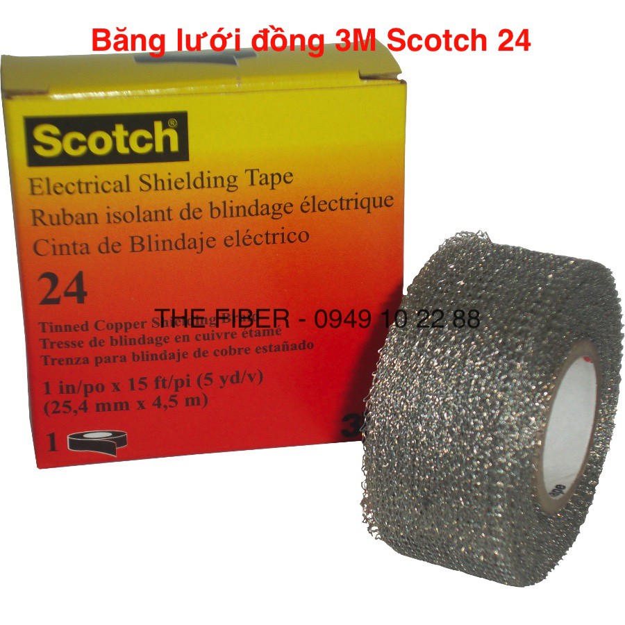 Băng lưới đồng 3M Scotch 24 (25.4mmx4.5M)