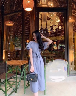 Đầm cánh tiên kèm belt