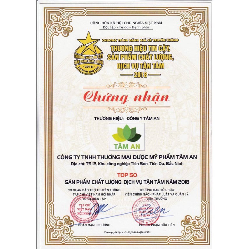 [CHÍNH HÃNG] XỊT MŨI TÂM AN