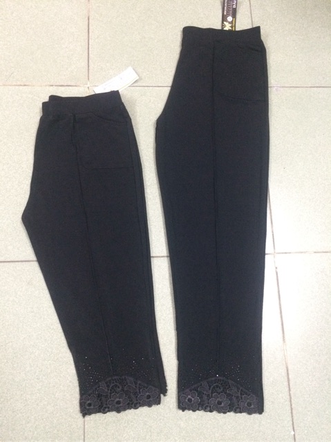 Quần thun cát dài / lửng