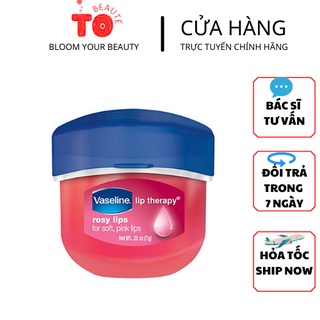 Sáp Dưỡng Môi Hồng Xinh Vaseline Lip Therapy Rosy Lips Mỹ 7g