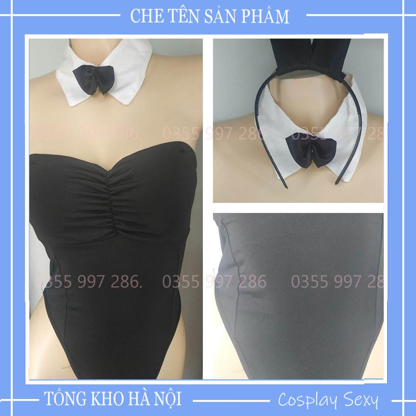 Bộ đồ ngủ nữ cosplay sexy Thỏ Bunny gợi cảm fullset gồm bộ body 1 mảnh kèm tai thỏ - Mã T1300 TKVN | BigBuy360 - bigbuy360.vn