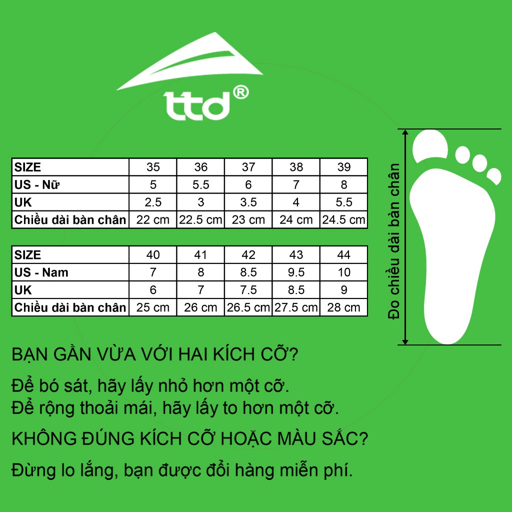 Giày Thể Thao Nam, Nữ Chính Hãng [ VIỆT NAM ] - TTD V12 [ Hình + Video thật - Full Box ]