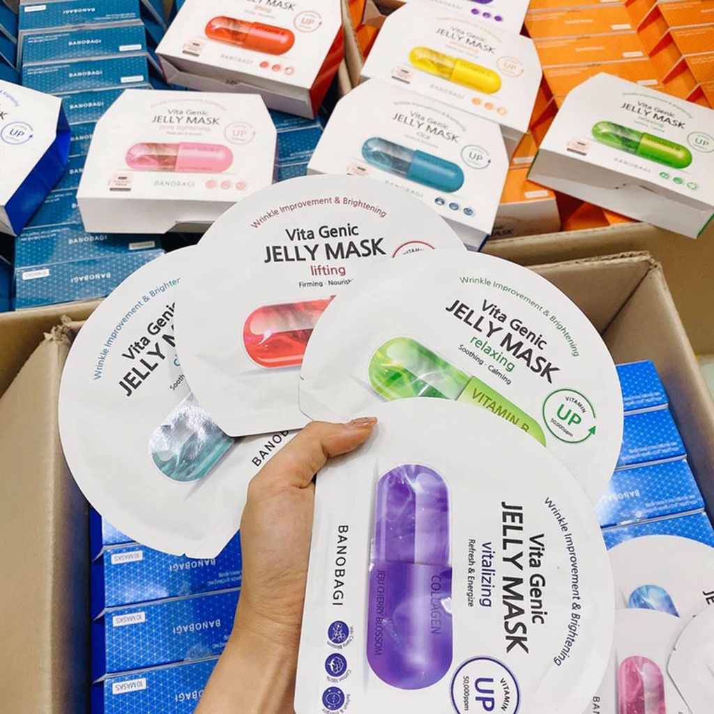 [Mã COSDAY - 50k đơn 250k] Mặt nạ Banobagi Vita Genic Jelly Mask Hàn Quốc