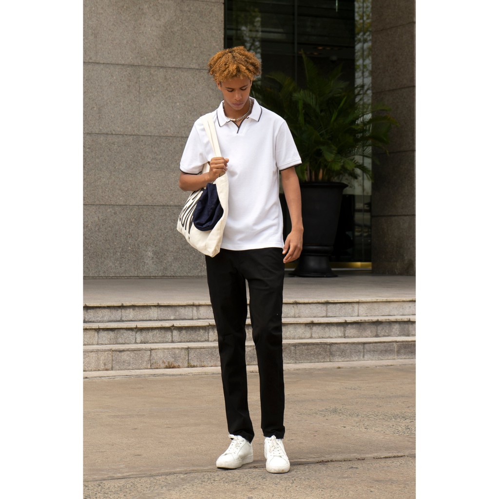 Quần Jean Nam Đen Trơn ICON DENIM Dáng Ôm Slim-fit Trẻ Trung, Co Giãn Tốt | BigBuy360 - bigbuy360.vn