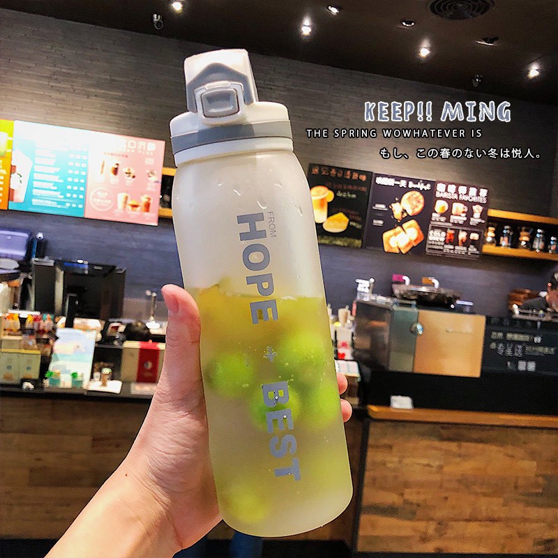 🔥🔥[TẶNG CỌ RỬA]💥💥 Bình Nước Thể Thao Cao Cấp 💥💥 Gym Tritan HOPE BEST 900ml PK19 RICKSTORE