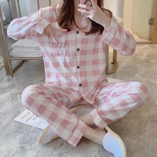 Bộ pizama thu đông ( hàng quảng châu)