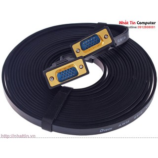 Cáp VGA 3m mỏng dẹt DTECH DT-69F30