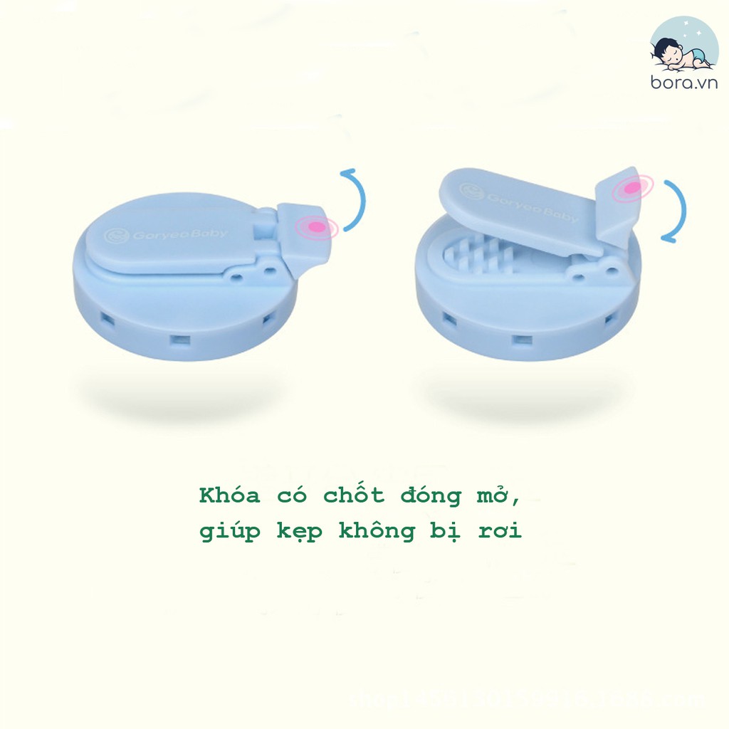 Kẹp đuổi muỗi Goryeo Baby [Hình dễ thương, kèm tinh dầu]