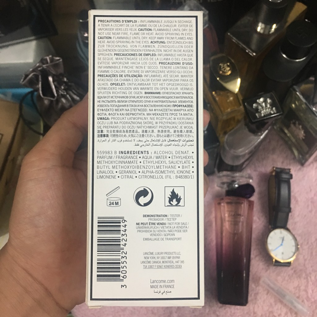 Mẫu Thử Nước Hoa Nữ Lancome Tresor Midnight Rose EDP 5ml/10ml/20ml [LimitedPerfume] | Thế Giới Skin Care