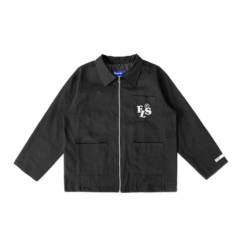 Áo khoác kaki FEARLESS FLS logo